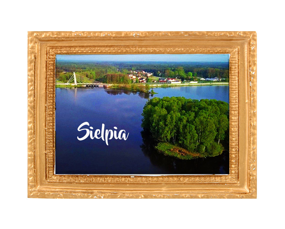 Polyresinowy magnes rama Sielpia