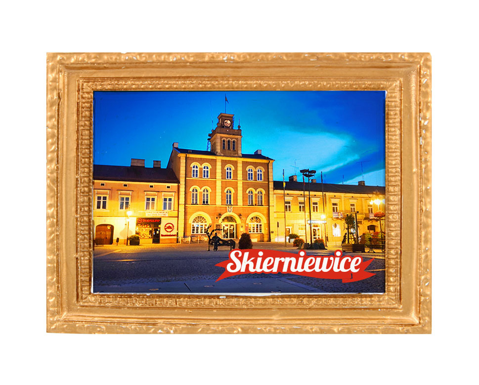 Polyresinowy magnes rama Skierniewice