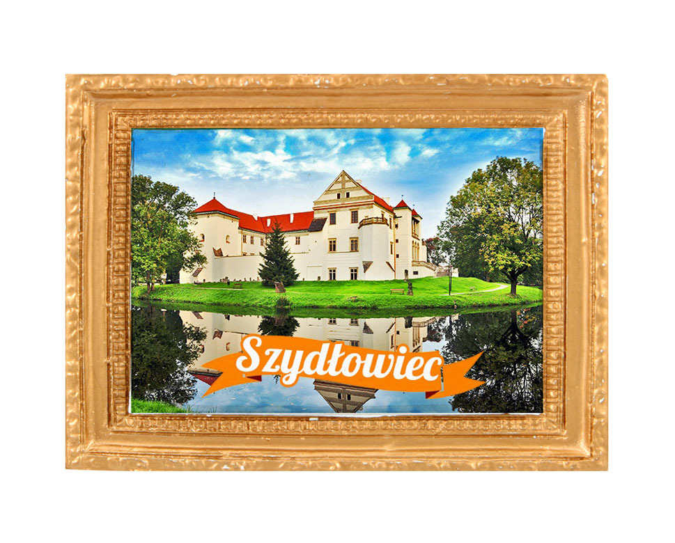 Polyresinowy magnes rama Szydłowiec