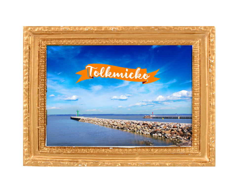 Polyresinowy magnes rama Tolkmicko