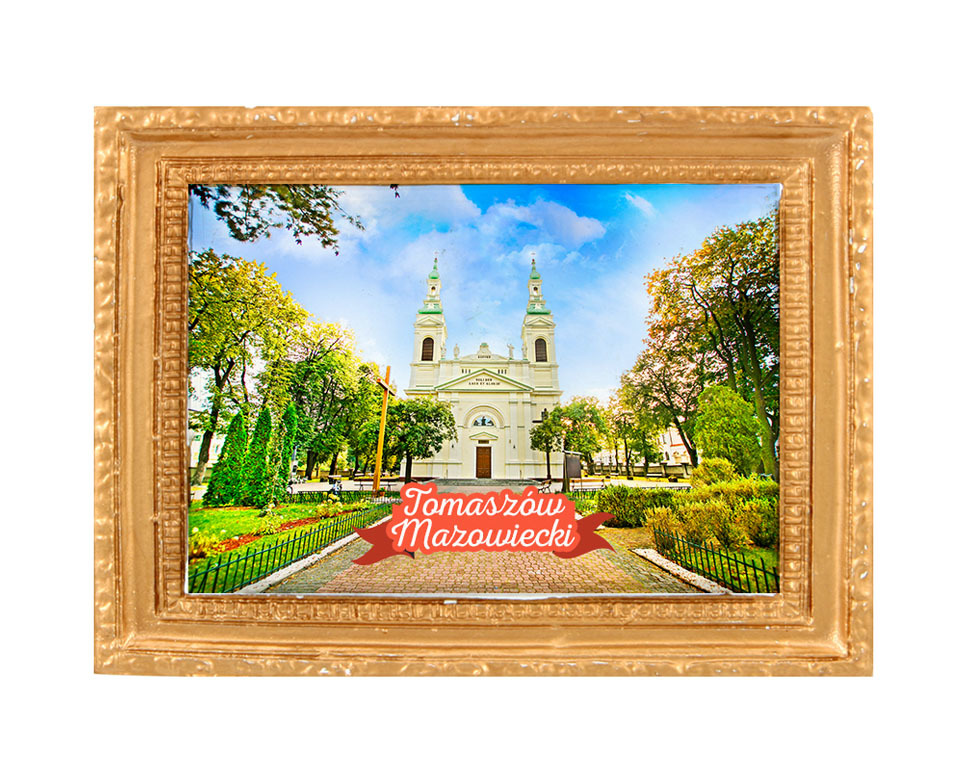 Polyresinowy magnes rama Tomaszów Mazowiecki
