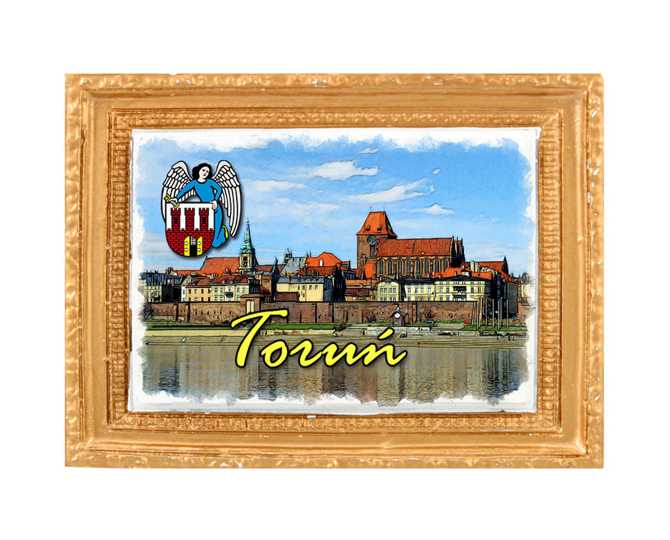 Polyresinowy magnes rama Toruń
