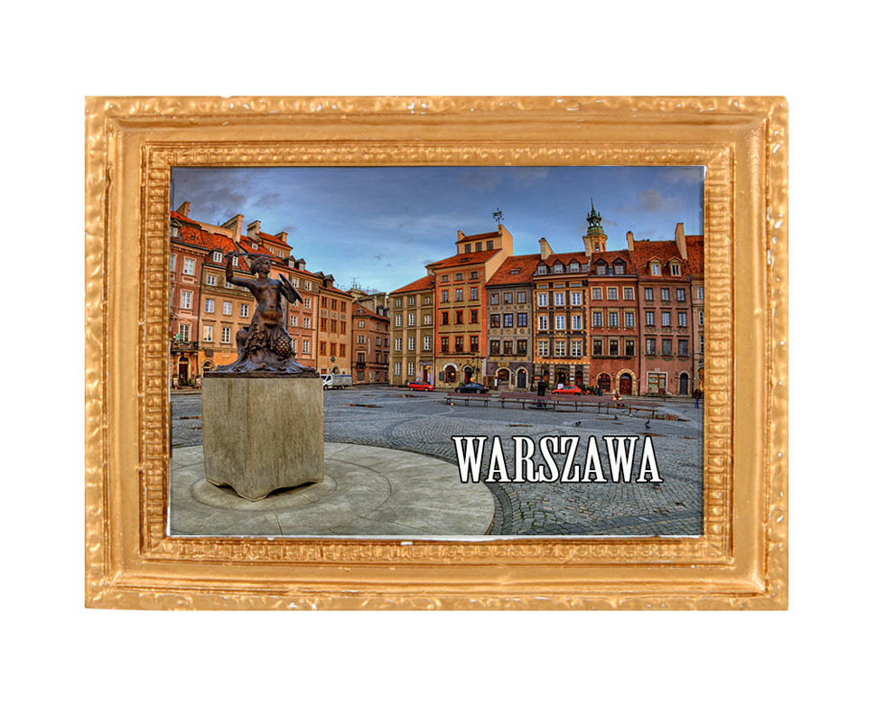 Polyresinowy magnes rama Warszawa