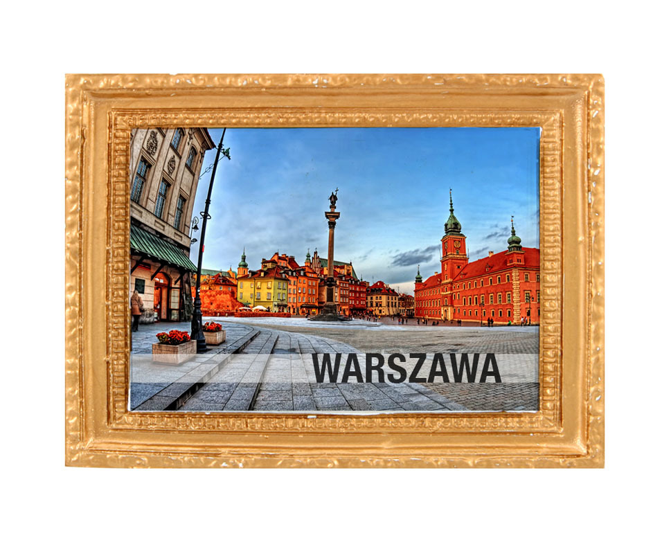 Polyresinowy magnes rama Warszawa