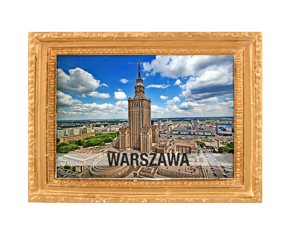 Polyresinowy magnes rama Warszawa
