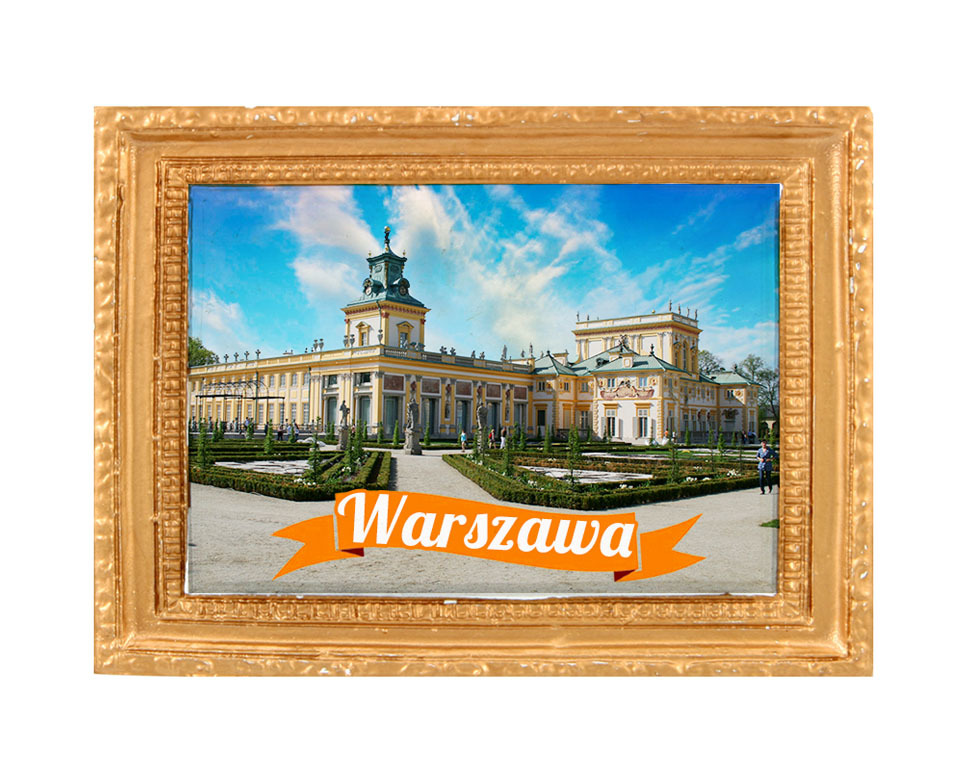 Polyresinowy magnes rama Warszawa