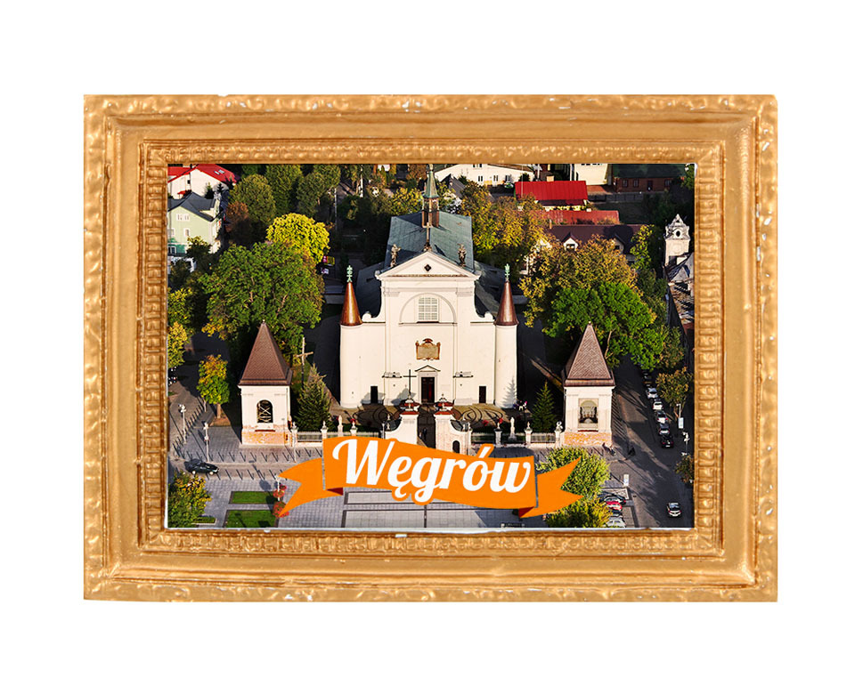 Polyresinowy magnes rama Węgrów
