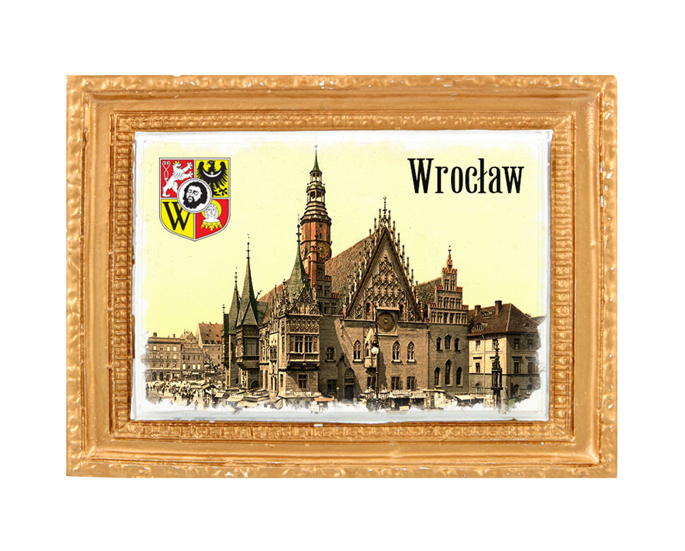 Polyresinowy magnes rama Wrocław