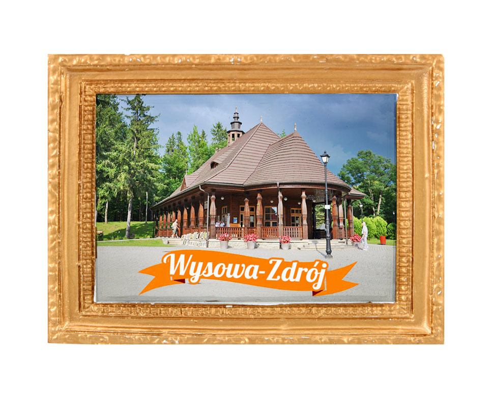Polyresinowy magnes rama Wysowa-Zdrój
