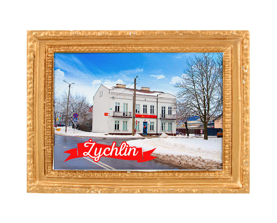 Polyresinowy magnes rama Żychlin