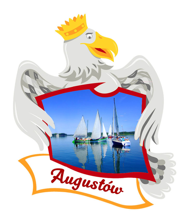 Polyresinowy magnes Orzeł Augustów