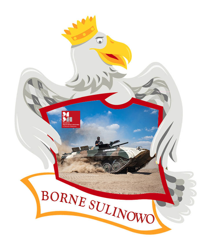 Polyresinowy magnes Orzeł Borne Sulinowo