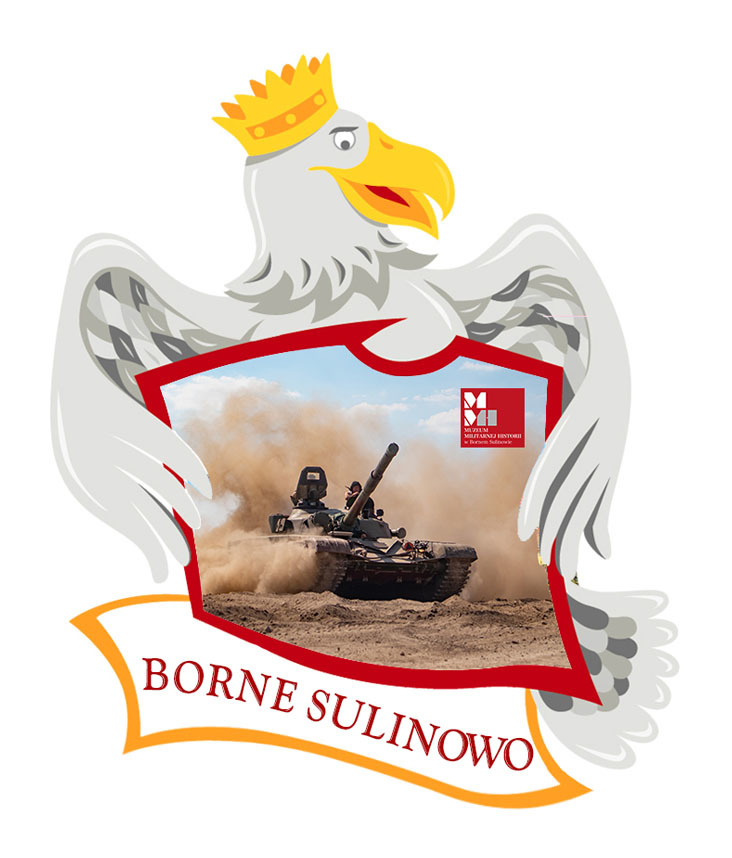 Polyresinowy magnes Orzeł Borne Sulinowo