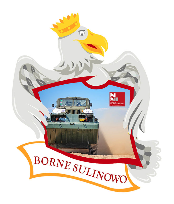Polyresinowy magnes Orzeł Borne Sulinowo