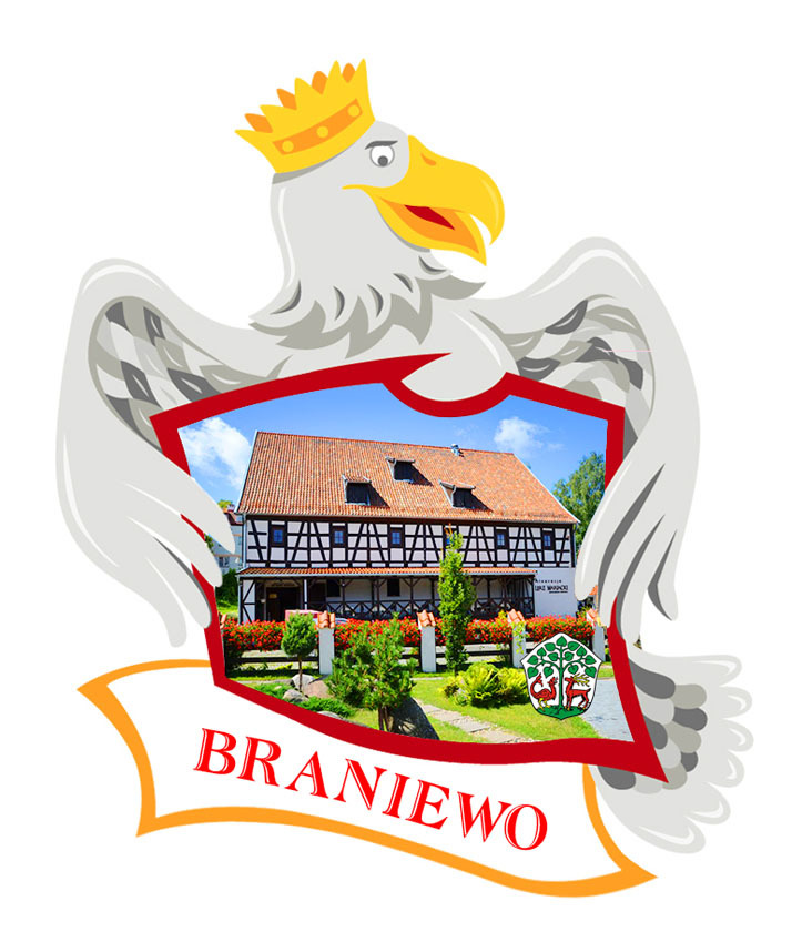 Polyresinowy magnes Orzeł Braniewo