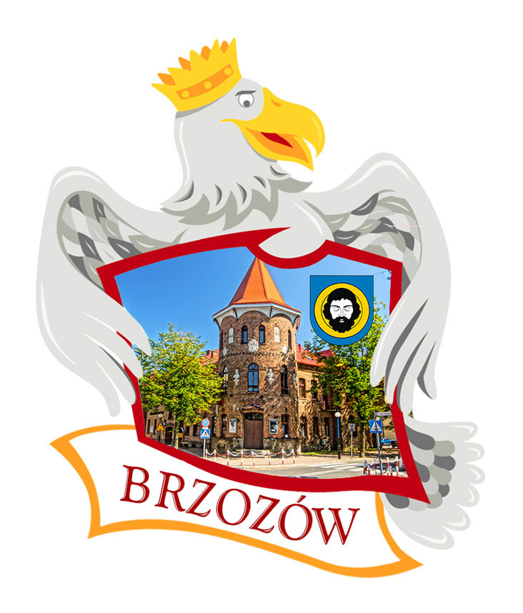 Polyresinowy magnes Orzeł Brzozów