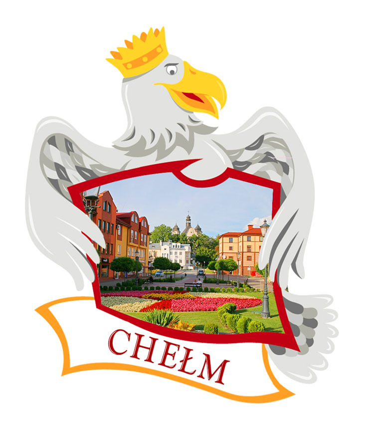 Polyresinowy magnes Orzeł Chełm