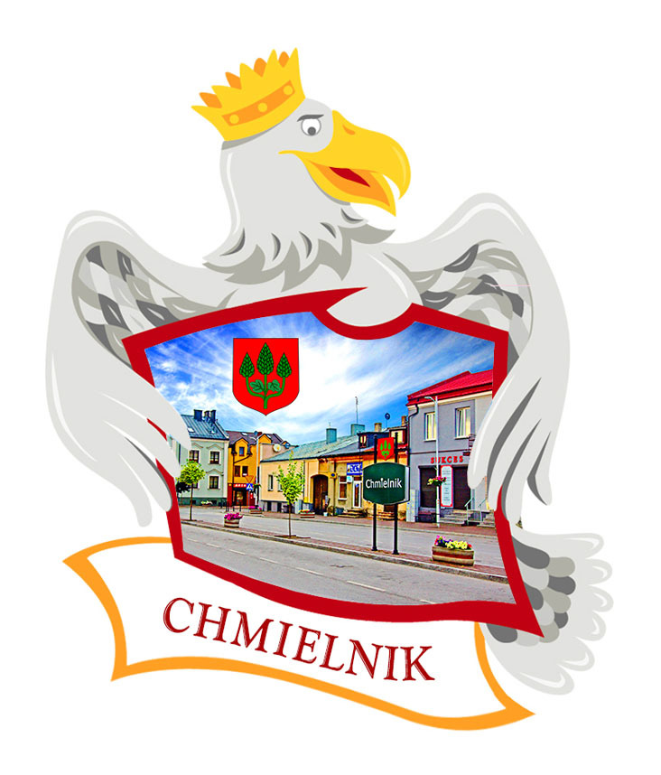 Polyresinowy magnes Orzeł Chmielnik