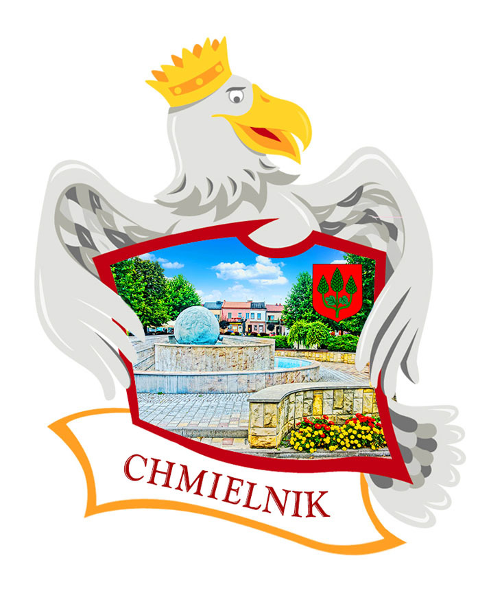 Polyresinowy magnes Orzeł Chmielnik