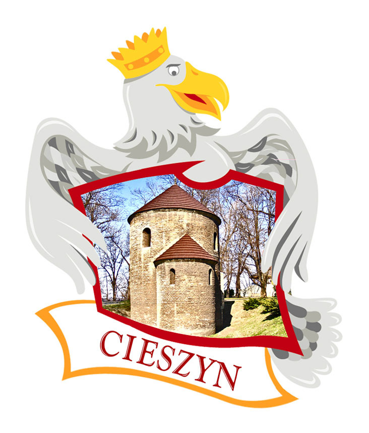Polyresinowy magnes Orzeł Cieszyn