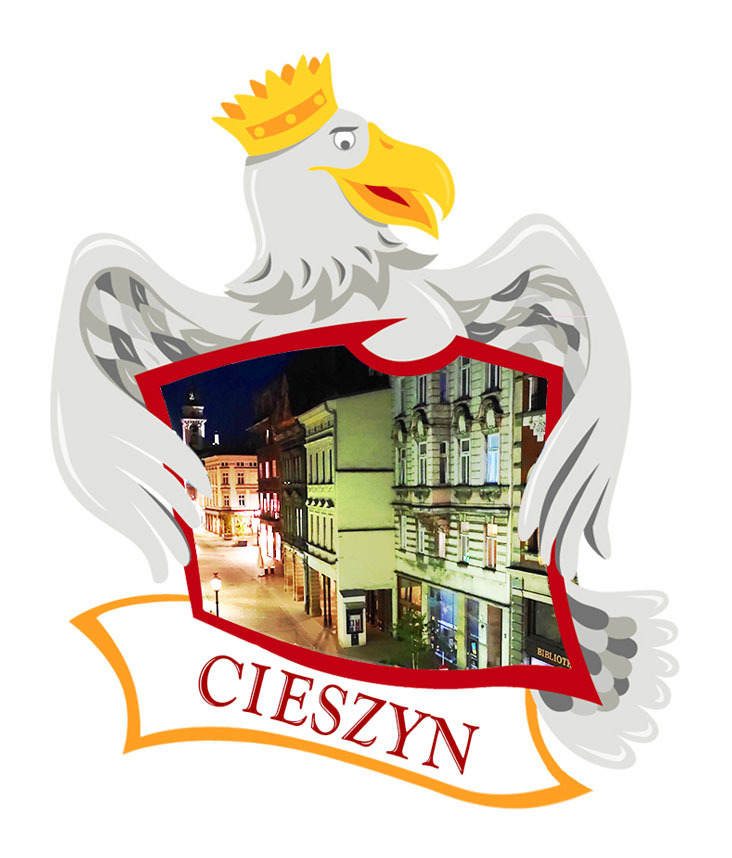 Polyresinowy magnes Orzeł Cieszyn