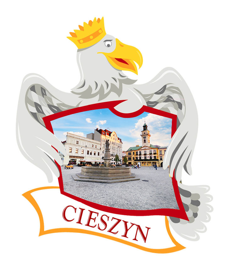 Polyresinowy magnes Orzeł Cieszyn