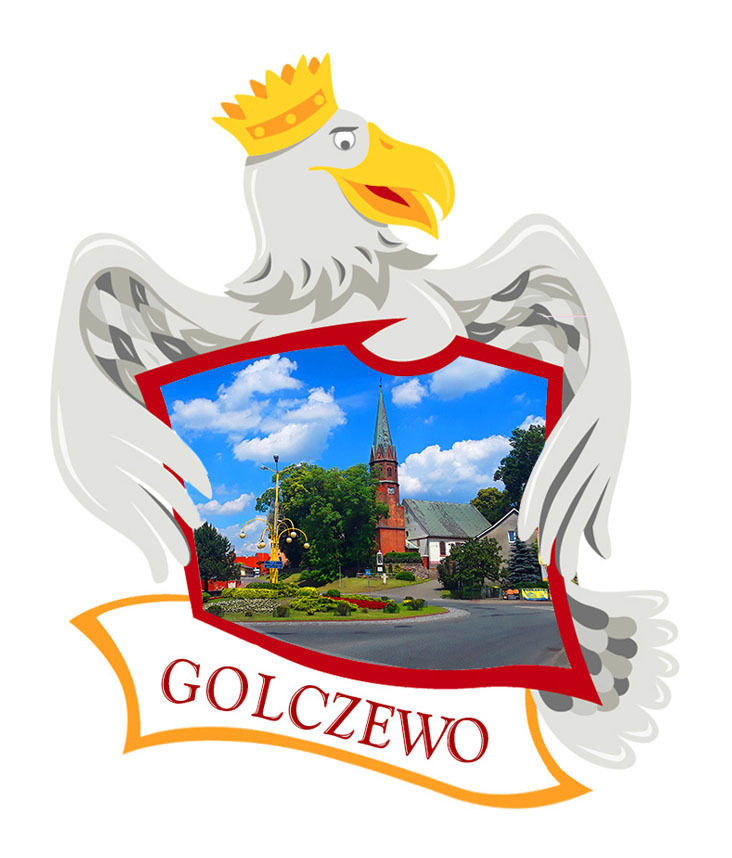 Polyresinowy magnes Orzeł Golczewo