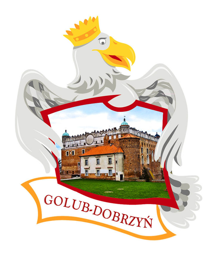 Polyresinowy magnes Orzeł Golub-Dobrzyń