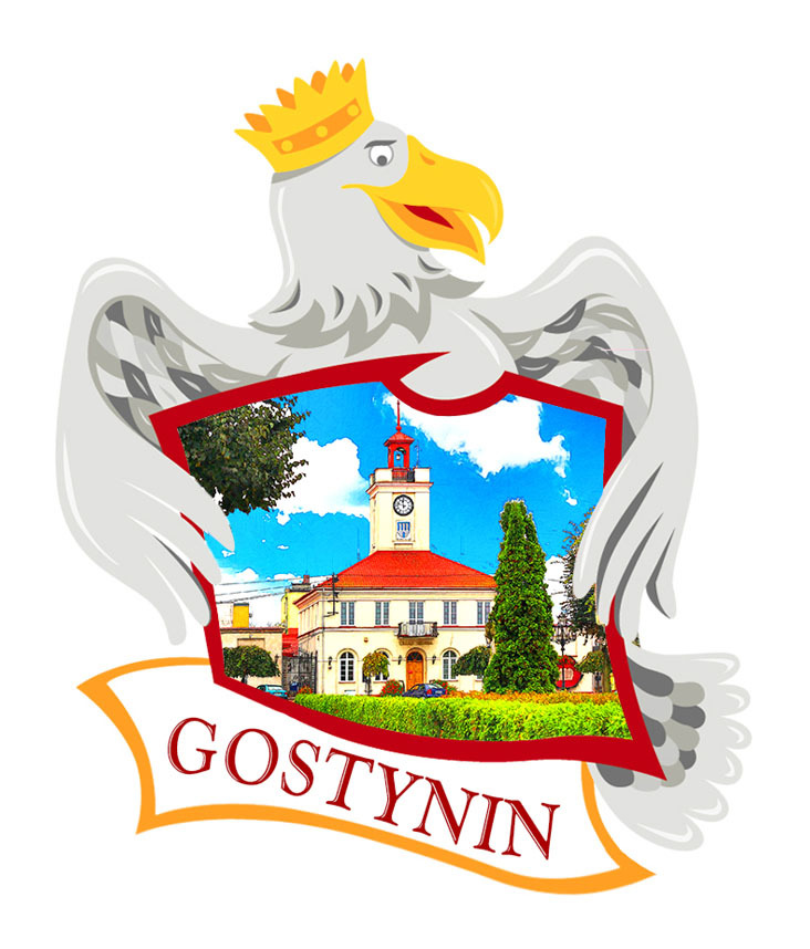 Polyresinowy magnes Orzeł Gostynin
