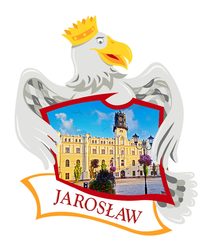 Polyresinowy magnes Orzeł Jarosław