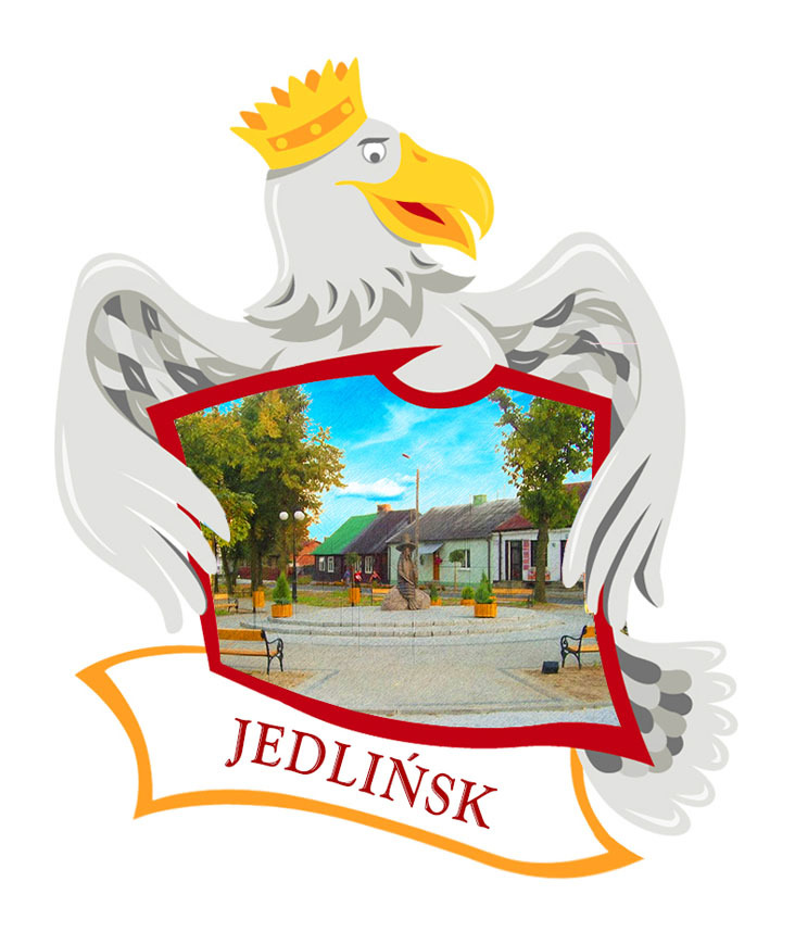 Polyresinowy magnes Orzeł Jedlińsk