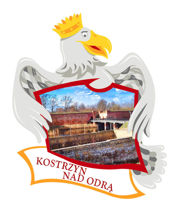 Polyresinowy magnes Orzeł Kostrzyn nad Odrą