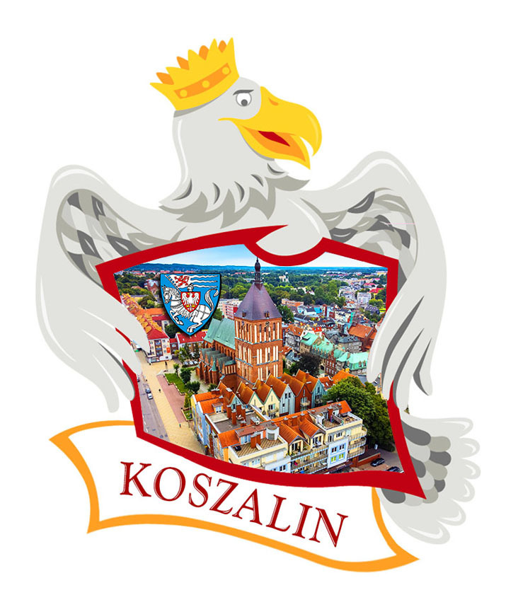 Polyresinowy magnes Orzeł Koszalin