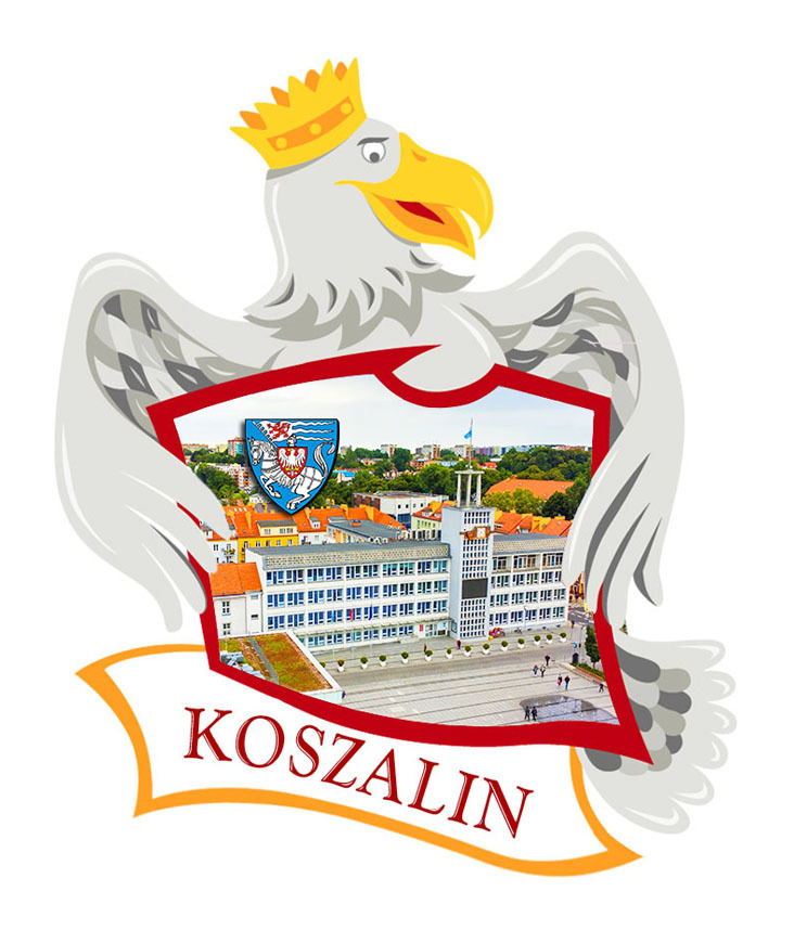 Polyresinowy magnes Orzeł Koszalin