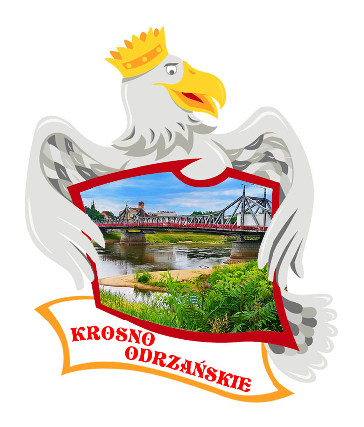 Polyresinowy magnes Orzeł Krosno Odrzańskie