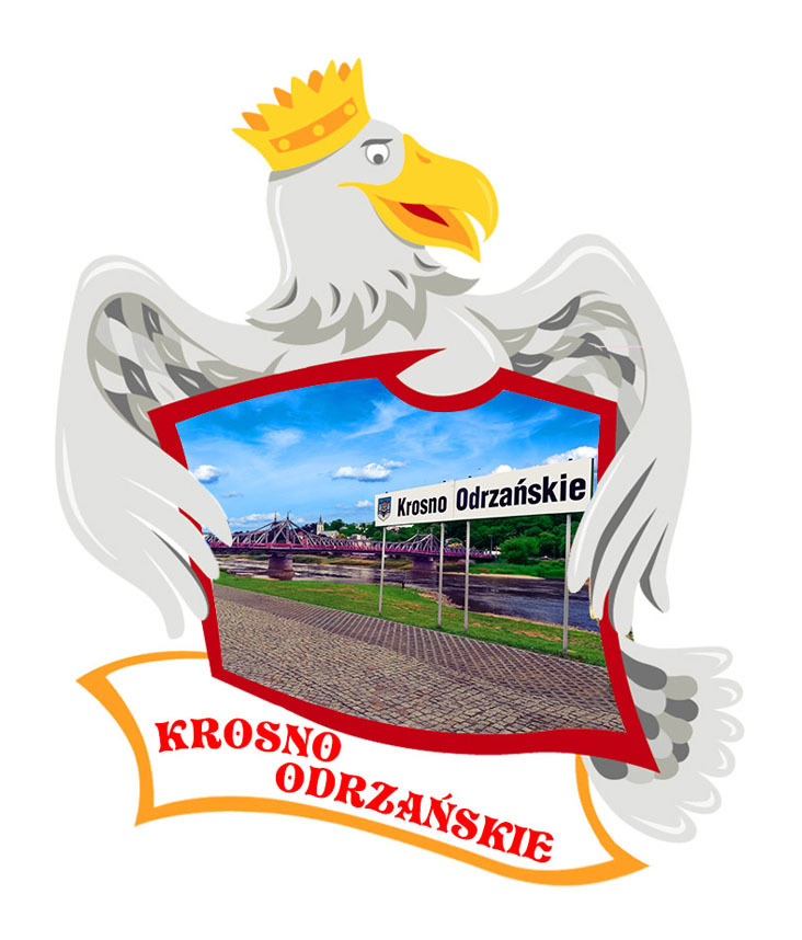 Polyresinowy magnes Orzeł Krosno Odrzańskie