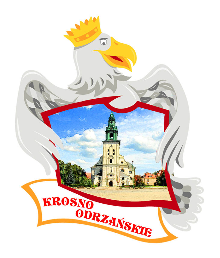 Polyresinowy magnes Orzeł Krosno Odrzańskie