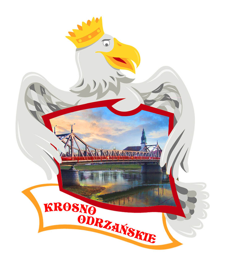 Polyresinowy magnes Orzeł Krosno Odrzańskie