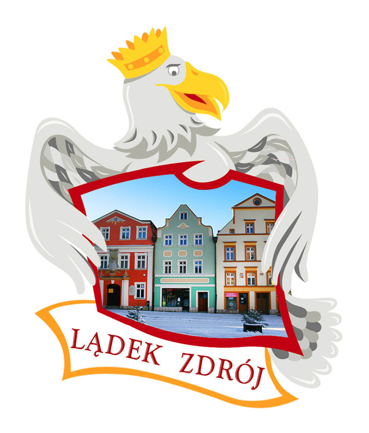 Polyresinowy magnes Orzeł Lądek-Zdrój