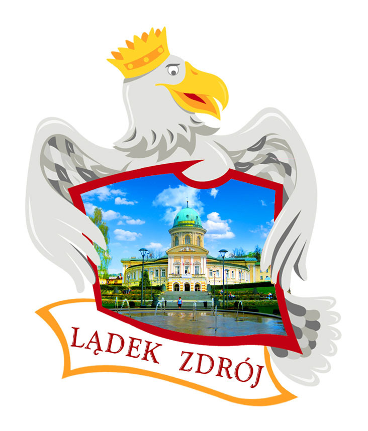 Polyresinowy magnes Orzeł Lądek-Zdrój