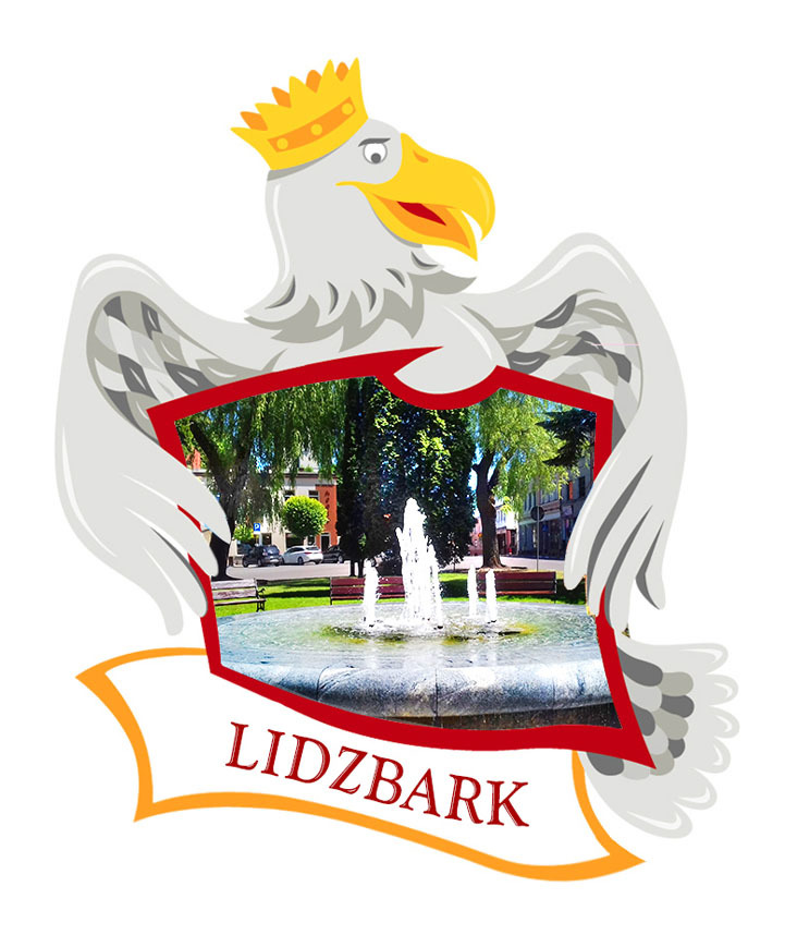 Polyresinowy magnes Orzeł Lidzbark