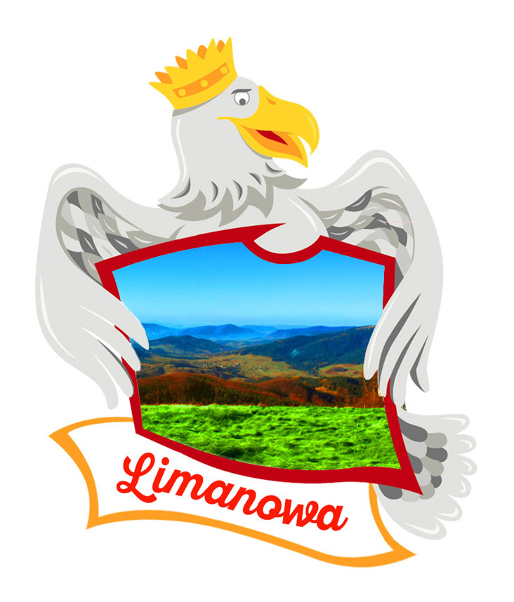 Polyresinowy magnes Orzeł Limanowa
