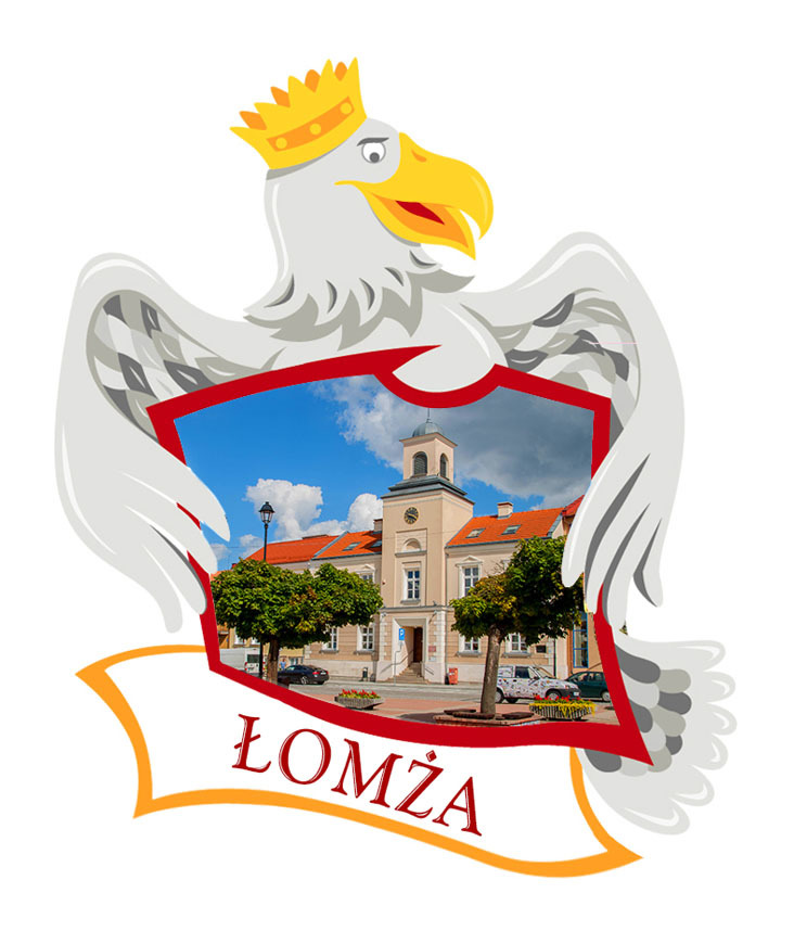 Polyresinowy magnes Orzeł Łomża