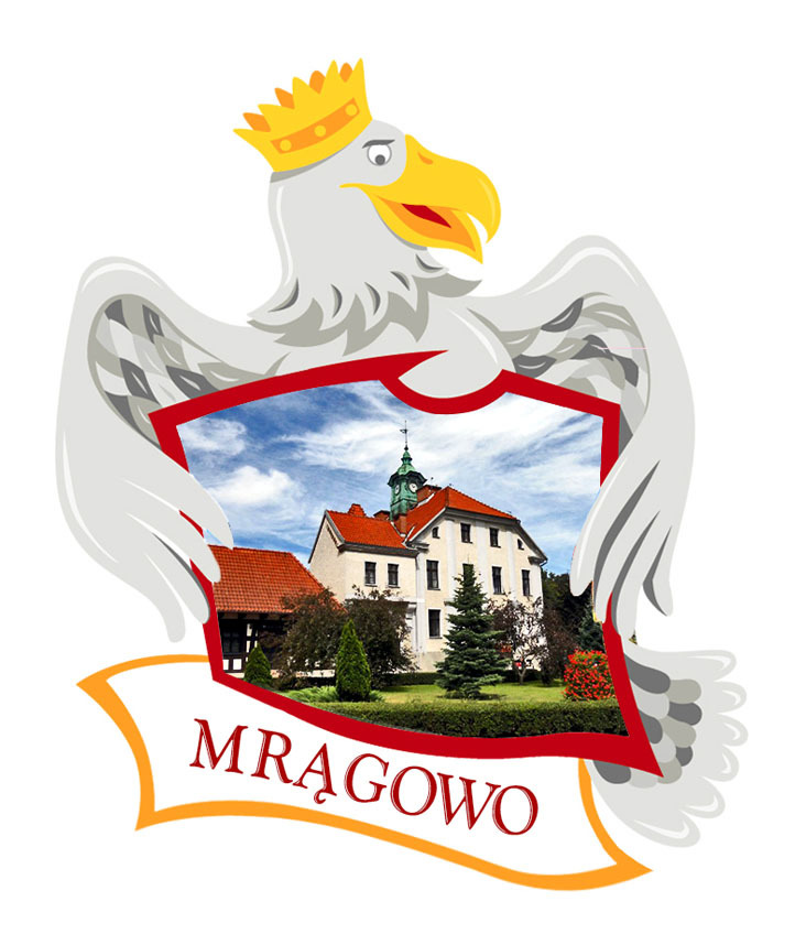 Polyresinowy magnes Orzeł Mrągowo