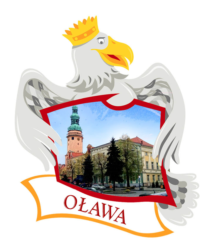 Polyresinowy magnes Orzeł Oława