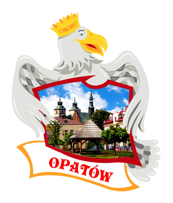 Polyresinowy magnes Orzeł Opatów