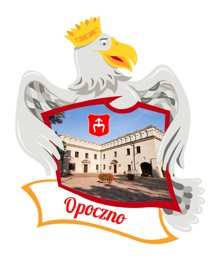 Polyresinowy magnes Orzeł Opoczno
