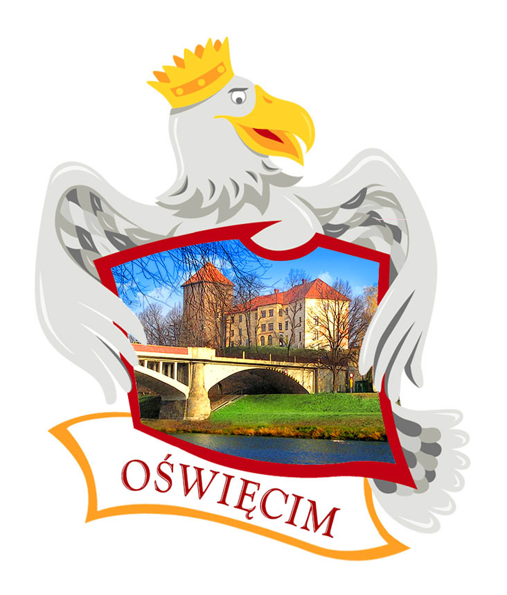 Polyresinowy magnes Orzeł Oświęcim