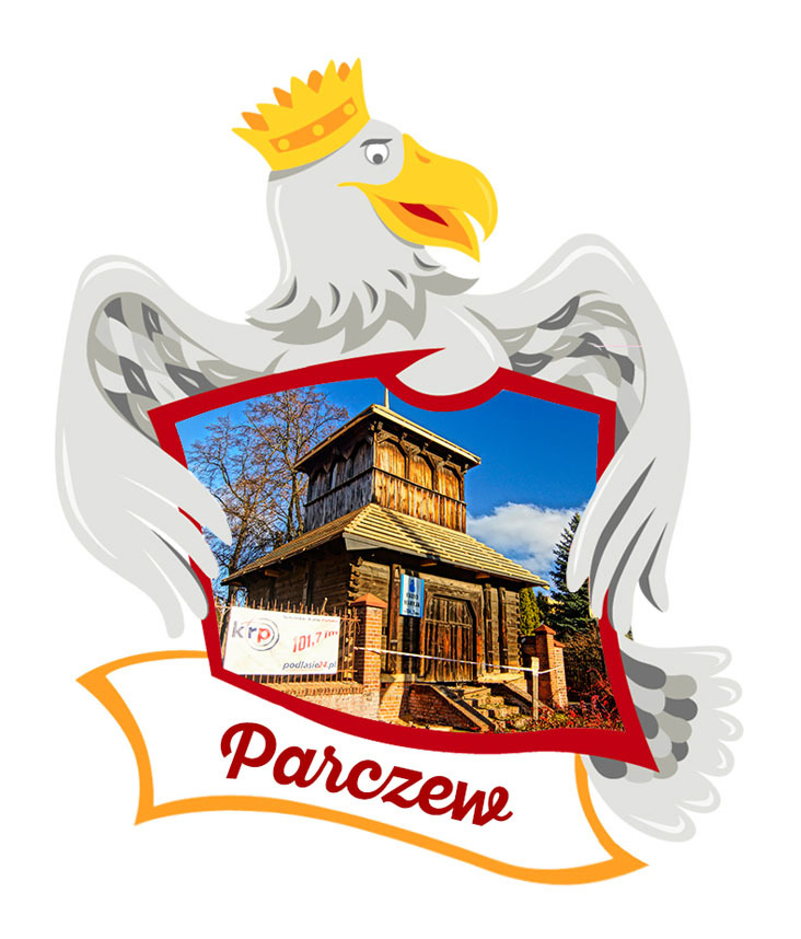 Polyresinowy magnes Orzeł Parczew