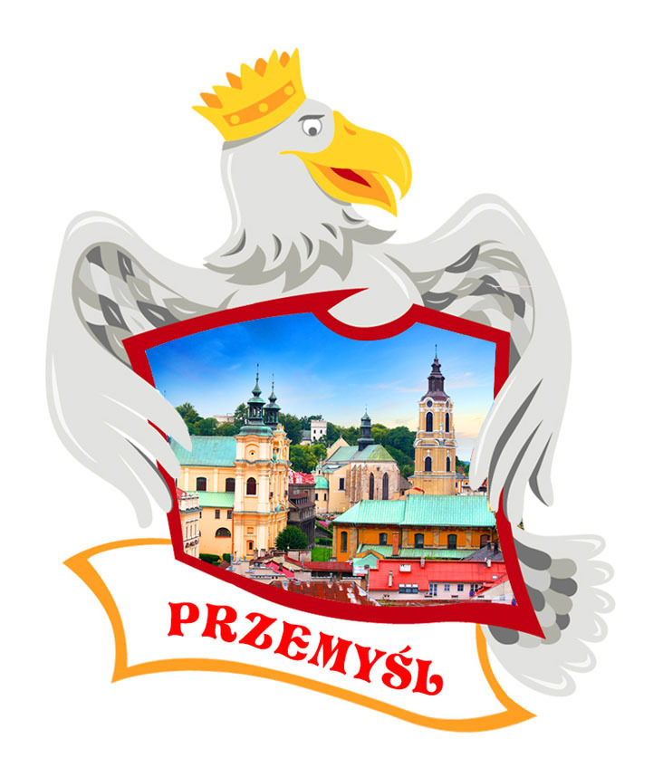 Polyresinowy magnes Orzeł Przemyśl